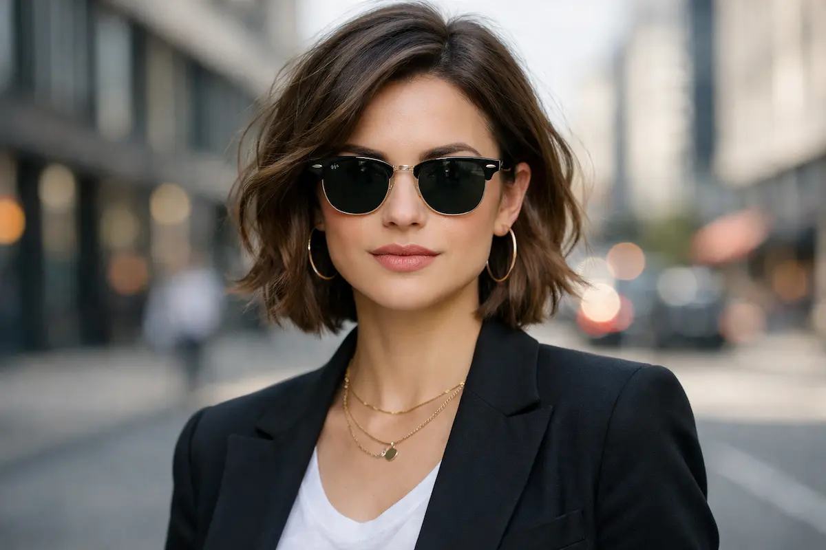 بهترین مدل عینک آفتابی برای صورت قلبی شکل