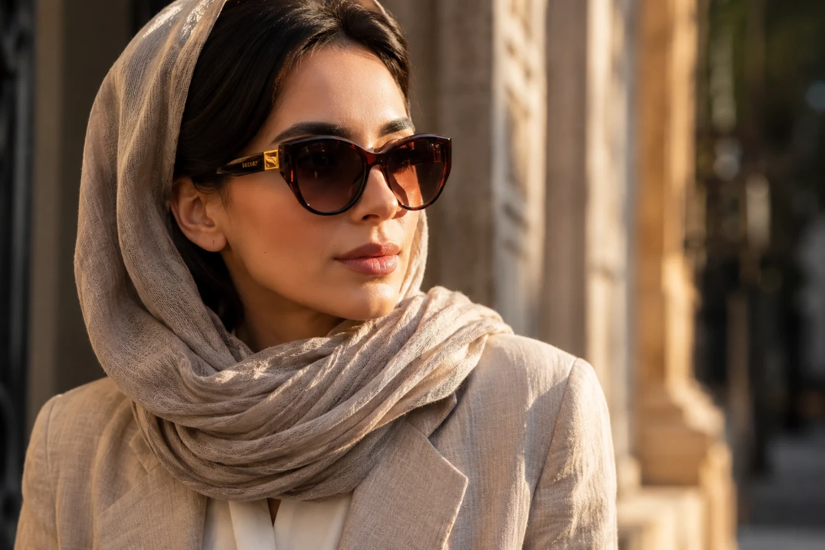 عینک آفتابی زنانه گربه ای بولگاری کد 9703